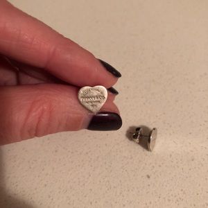 Tiffany Mini Heart Tag earrings